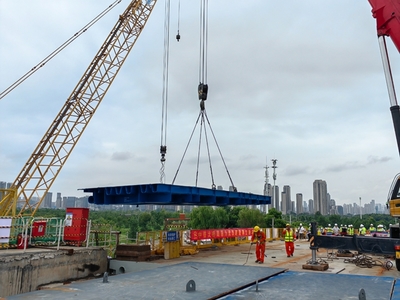 武漢長豐橋提升改造工程全線貫通，市政建設再譜新篇